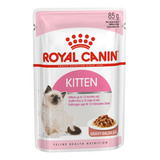 Alimento Royal Canin Feline Health Nutrition Kitten Para Gato Desde Cedo Sabor Mix Em Saco De 85g