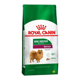 Alimento Royal Canin Size Health Nutrition Mini Indoor Senior Para Cão Senior De Raça Pequena Sabor Mix Em Sacola De 2 5kg