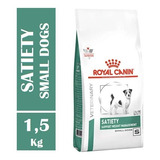 Alimento Royal Canin Veterinary Diet Canine Satiety Support Para Cão Adulto De Raça Pequena Em Sacola De 1 5kg
