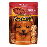 Alimento Special Dog Premium Especial Para Cão Adulto De Raça Pequena Sabor Carne Em Saco De 100g