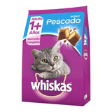 Alimento Whiskas 1 Whiskas Gatos S Para Gato Adulto Sabor Peixe Em Sacola De 3kg