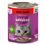 Alimento Whiskas Ração P Gatos Patê De Carne Lata 290g