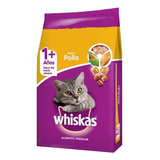 Alimento Whiskas Ração Para Gatos Adultos Todos Os Tamanhos Sabor Frango Pacote 10 1kg