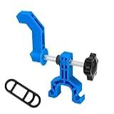 Alinhador De Aro Bicicletas Portatil Manutenção Desempenar Bike Mtb Speed Facil Transporte Leve Ressitente Azul 