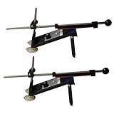 Alipis 2 Conjuntos Kit De Ferramentas Apontador De Tesoura Apontador De Bolso Afiador De Facas Inox Apontador De Pedra D água Ferramentas Rotativas Principal Afiar Original
