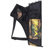 Aljava De Costas Para Flecha Arco Besta Camuflado Preto