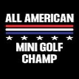 All American Mini Golf Champ Mini Golf Log Book For Adults Patriotic Logbooks Mini Golf Champ Log Book And Journal Fun Mini Golf Notebook