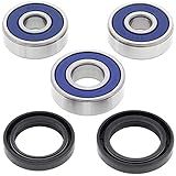 All Balls Racing Kit De Rolamento De Roda Traseira 25 1600 Compatível Com Substituição Para Honda CBF125 EURO 2009 2013 CBR125 2004 2010 GROM 125 2014 2018 GROM 125 ABS 2018