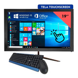 All In One Pc I5 8gb Ram 240gb Ssd Tela 19 Touchscreen Kit