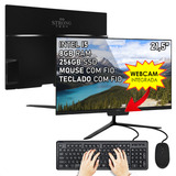 All In One Preto 21 5 Completo I5 8gb Ssd 256gb Strong Tech