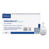 Allerderm Spot on 2ml C 6 Pipetas P Cães Gatos Ate 10kg