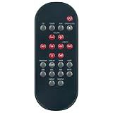 Allimity Substituição Remota MCM240 Para Philips Micro Hi-Fi System MC230 MC230E MC235 MCM240-21 MCM240-22 MCM240-25 MCM240-37 MCM240-21M MCM240-37B