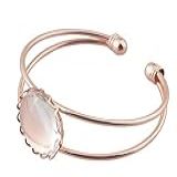 ALLinONE Pulseiras De Latão Cabochão Com Moldura De Moldura Moldura Bisel De Renda Com Cúpulas De Vidro Para Fazer Joias Faça Você Mesmo 5 Conjuntos Ouro Rosa 