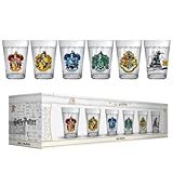 Allmix Kit Presente Harry Potter Casas Hogwarts 6 Copos Americanos