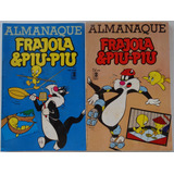 Almanaque Frajola Piu piu N s 1 E 2 Editora Três 1985 1986