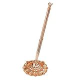 Almencla Caneta Esferográfica Para Assinatura De Livro De Visitas Recepção De Casamento Caneta Moderna Para Assinatura De Mesa Peça Central De Mesa Para Pedra S De Ouro Rosa