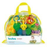 Almofada Atividades Bebê Brinquedo C Mordedor E Argola Buba