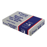 Almofada Carimbo Plástica Com Tinta Azul Numero 3 Pilot