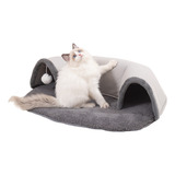 Almofada De Cama Cat Tunnel Toy Pets Para Dormir 