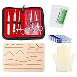 Almofada De Modelo De Treinamento De Habilidade De Sutura Premium Kit Sutura