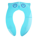 Almofada Dobrável Para Crianças Blue Potty Cover Portátil Pa