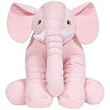 Almofada Elefante Gigante Buba 7562 Rosa