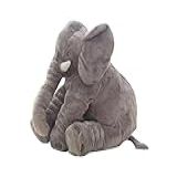 Almofada Elefante Pelúcia 45cm Travesseiro Bebê