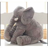 Almofada Elefante Pelúcia 60cm Travesseiro Para