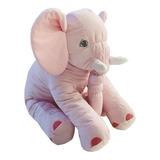Almofada Elefante Pelúcia 62cm Travesseiro Para