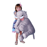 Almofada Elefante Travesseiro De Pelúcia Bebê