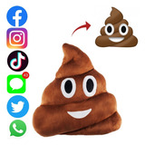 Almofada Emoji Whatsapp Cocozinho Coco 35