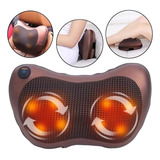 Almofada Massageador Portátil Alivia Tensão Lombar Pescoço
