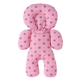 Almofada Para Bebê Conforto Universal Coroinha Rosa