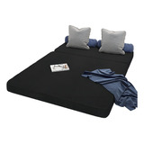 Almofada Puff De Casal 3 Em 1 Com Zíper Design Industrial Com Enchimento Em Espuma Para Conforto Versatilidade E Estilo Moderno