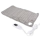 Almofada Térmica 60 X 30cm Manta Elétrica Com Aquecimento Rápido E Uniforme Para Costas Ombros Pescoço EU 220V 