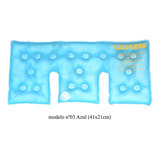 Almofada Térmica Gel Hot Bag N 3 Para Todo O Corpo De Gel Azul claro