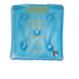 Almofada Térmica Gel Hot Bag N 4 Para Todo O Corpo De Pvc Azul 21 5cmx 21 5cm
