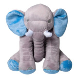 Almofada Travesseiro Elefante Bebê Pelúcia 80cm