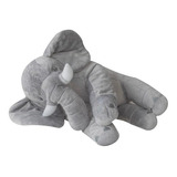 Almofada Travesseiro Elefante Bebê Pelúcia Cinza