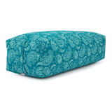 Almofadão Retangular Bolster Estampado Maharaja 64x25x17cm