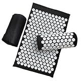 Almofadas E Tapetes Acupressão Tapete Massagem Acupuntura Tapete Acupressão Lotus Acupoint Para Alívio Da Dor Nas Costas Pescoço Pés E Relaxamento Muscular Com Bolsa Transporte