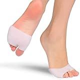Almofadas Para O Antepé Almofadas De Metatarso Suporte De Bola De Pé Meio Dedo Do Pé Alívio Da Dor Manga Elástica Palmilha De Gel Para Antepé Palmilhas De Joanete Para Calos Esfregar Bolhas