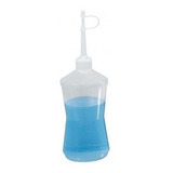 Almotolia 500 Ml Bico Reto Branca Kit C 3 Unidades