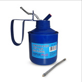 Almotolia Aço Bomba Óleo Gatilho Bico Flexível 450ml Lotus Linha Profissional