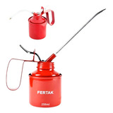 Almotolia Metálica Com Bico Flexível 250 Ml Fertak