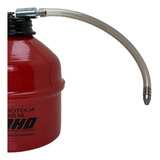 Almotolia Metálica Profissional 500ml Bico Flexível Piklub