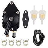 AloneGoer 438559 385784 Bomba De Combustível Externa Para Johnson Evinrude 395712 398385 433390 Motor 25 35 50 65 70 75 85 88 90 100 HP 105 115 125 135 140 HP