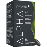 Alpha A Z Pura Vida Multivitamínico Premium Para Adultos