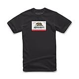 Alpinestars Camiseta Masculina Cali 2 0 Preta Manga Curta P
