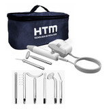 Alta Frequência Portátil Beauty Face Htm 8 Eletrodos Vidro